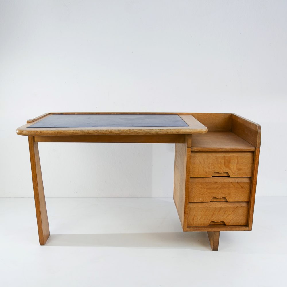 An oak desk with matching chair – UnforgetUnforget — XXth century ...